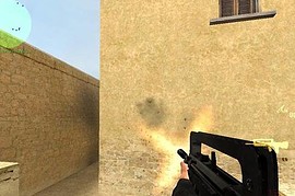 Silver Metallic Famas