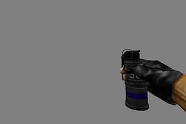 Smoke grenade FBI