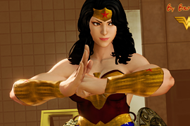 Chun Li Wonder Woman Cosplay