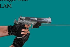 Desert Eagle with LAM