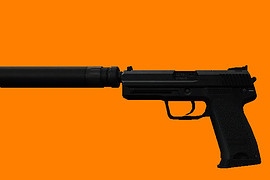 HK USP Black & silenced