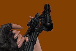 OSHK-1 Groza with scope ACOG