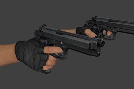 Berreta M92 + BatmanIV's Anims