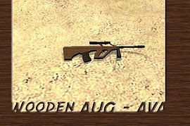 Wooden AUG