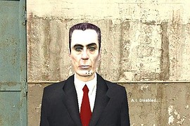 gman black suit