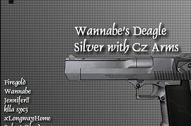 Wannabe s Deagle Silver +Cz Arms