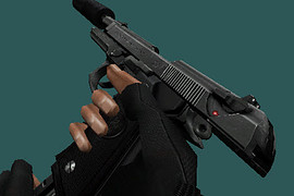 Beretta M92FS Black (Centered)