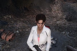 Zoey In White