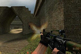 Woodland_camo_m4a1