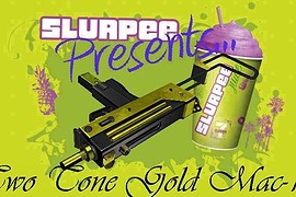 Two Tone Gold Mac-10