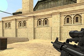 Black M16 For AUG