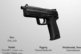 HK USP Tactical + Texture&Animation