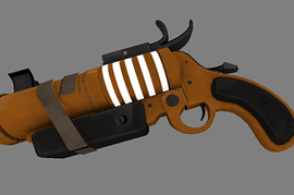 Detonator with white stripe