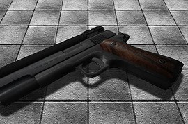 M1911 - Steel  Wooden Grip