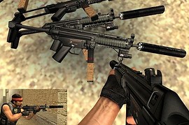 MP5 With M4 Anims