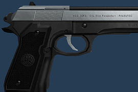 Beretta 92FS (+ 4 textures)