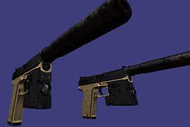 HK USP SOCOM .45 ACP (3 skins)
