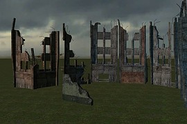 Destroyed Buildings