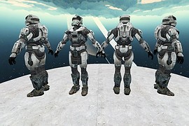 Halo ODST White Pack