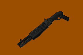 HL2 Shotgun Black Skins