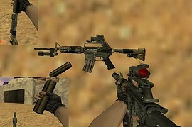 Black Hawk Down M4A1 (w aimpoint w strap)
