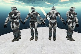 Halo ODST White Pack