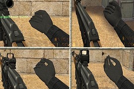 Silenced AK-47 on Daellum67 anims