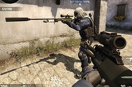 AWP default Silenced + laser