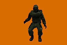 HL2 Beta Combine pilot