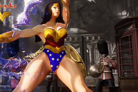 Chun Li Wonder Woman Cosplay