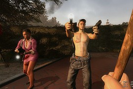 Ellis shirtless