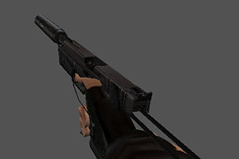 Glock 18 Auto Silenced One-handed