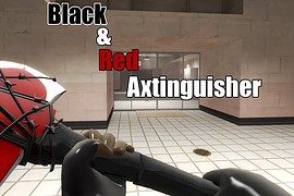 Clean Black&Red Axtinguisher