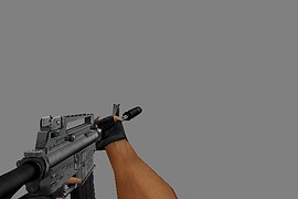M4A1 White Silenced