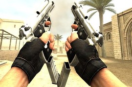 Dualies With Eagle Grip