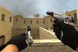 Dual Beretta 92FS Two Tones