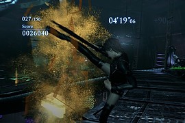 RE0 Rebecca on Wesker Mode Battlesuit