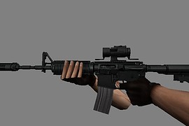 M4A1 with AimPoint Scope