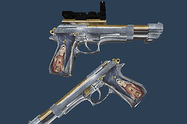 Tybalts Berettas (+ white skin)