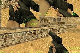 Smooth Texture Glock With CZ Gloves
