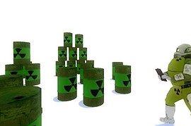 Barrel Toxic Waste Object