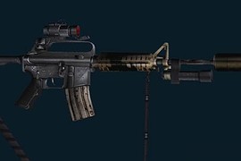 Black Hawk Down M4A1 (w aimpoint w strap)