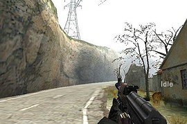 АК-74 с ГП-25 и EOTech