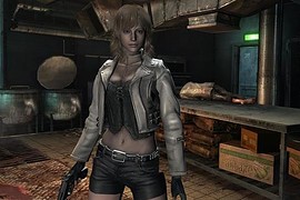 Claire Redfield Biker