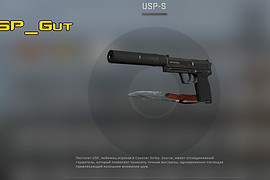 Pistol + knife
