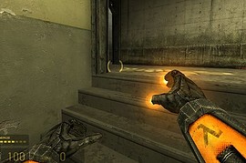 Bright Orange Glow Gloves