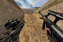 Dual bullup gun