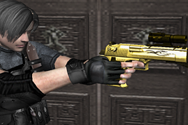A>> Desert Eagle Gold [Killer 7]