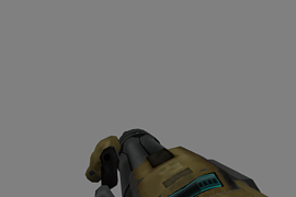 Chaingun from DOOM 3 (with ammo)