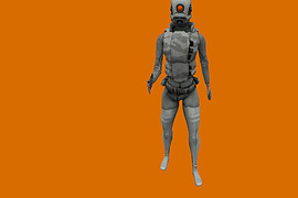 HL2 Beta Combine assassin